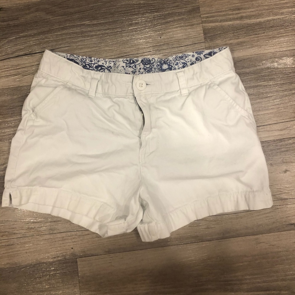 JKhaki white shorts